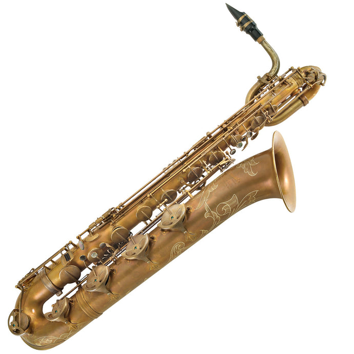 P. Mauriat 300 Baritone Sax ~ Un-lacquered