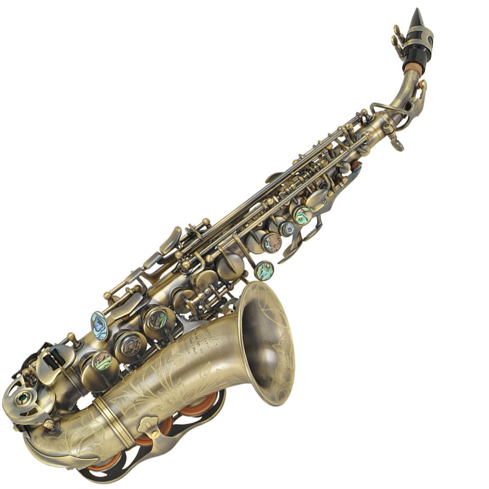 P. Mauriat 2400 Curved Soprano Sax ~ Dark Vintage