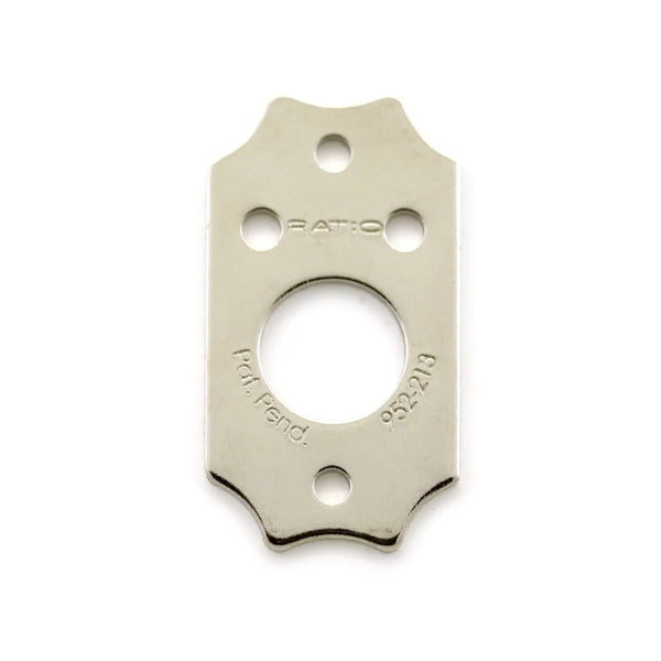 GraphTech Ratio Plate For Gibson Style Screw Hole ~ Nickel (1pc)