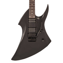 Load image into Gallery viewer, Vintage VMX Series WARP Electric Guitar ~ Satin Black
