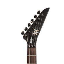 Load image into Gallery viewer, Vintage VMX Series WARP Electric Guitar ~ Satin Black
