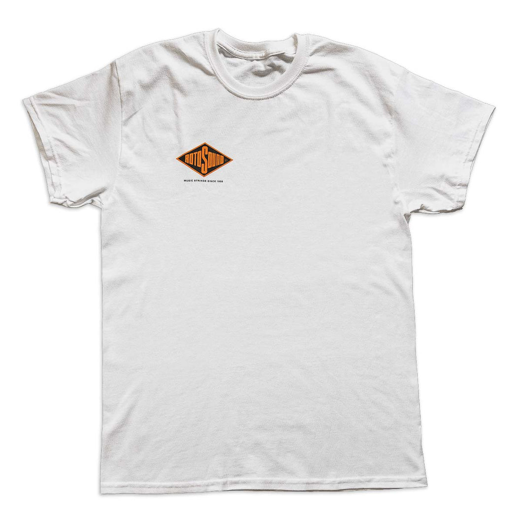 White logo pocket extra large tee shirt