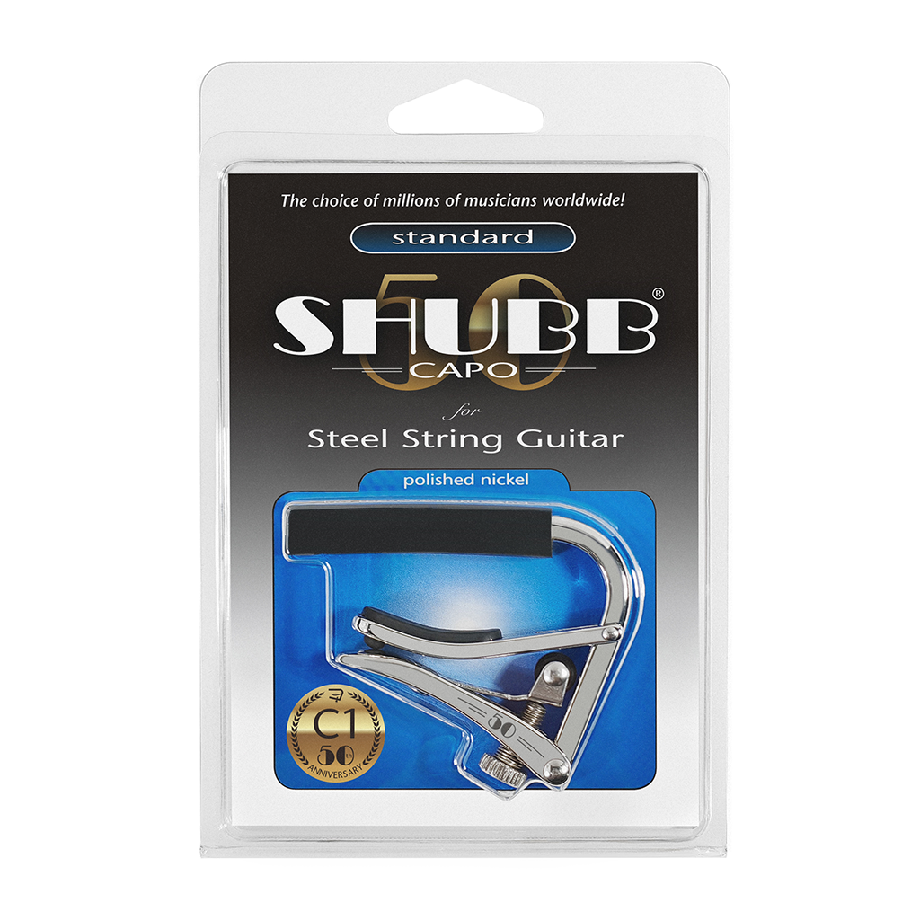 Shubb C1 Acoustic Capo Polished Nickel