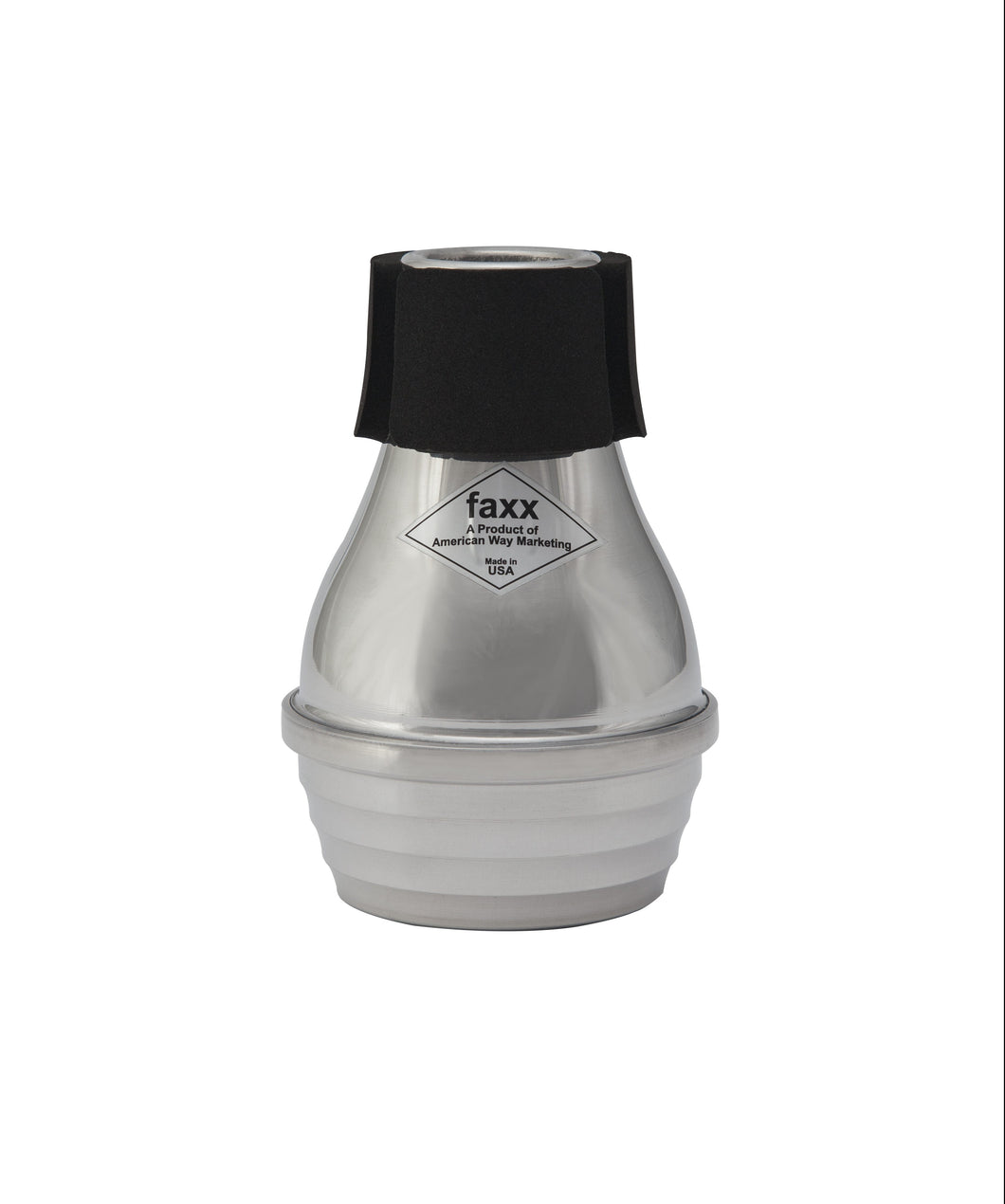 Faxx Compact Trombone Warmup Mute - Aluminium
