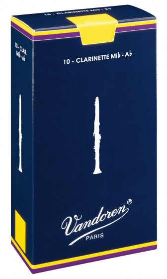 Vandoren Piccolo Clarinet Reeds Ab 4 (10 Box)