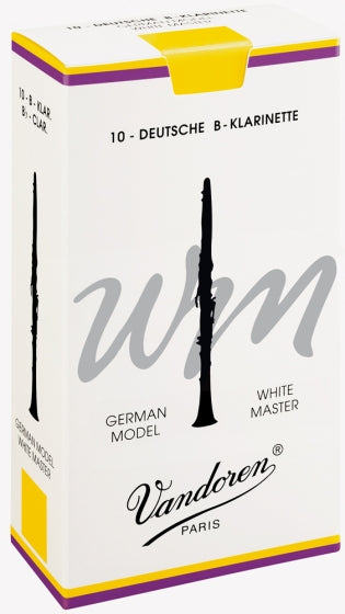 Vandoren Bb Clarinet Reeds 2 White Master (10 Box)