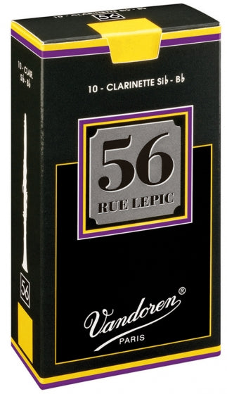 Vandoren Bb Clarinet Reeds 3.5+ 56 Rue Lepic (10 Box)