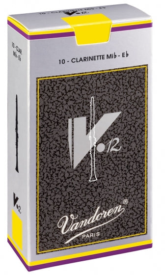 Vandoren Eb Clarinet Reeds 2.5 V12 (10 Box)