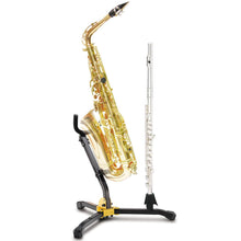 Load image into Gallery viewer, Hercules Sax Flute&amp;Clarinet Stand W/Bag
