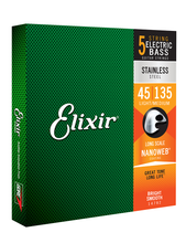 Load image into Gallery viewer, Elixir E14782 Bass Stainless 5 Light/Med045-135
