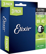 Load image into Gallery viewer, Elixir E16550 Electric Opti 009-042 3-Pack (Ob)
