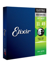 Load image into Gallery viewer, Elixir E19102 Optiweb Elec Medium 11-49 Set
