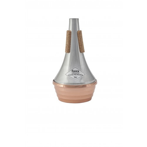 Faxx Trumpet Straight Mute - Aluminium with Copper Bottom