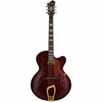 Load image into Gallery viewer, Hagstrom HL550 - Natural Mahogany Gloss

