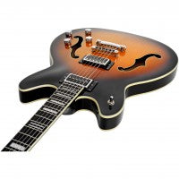 Load image into Gallery viewer, Hagstrom Viking Deluxe Baritone - Tobacco Sunburst
