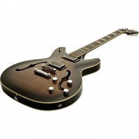 Load image into Gallery viewer, Hagstrom Viking Deluxe Baritone - Cosmic Blackburst
