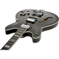Load image into Gallery viewer, Hagstrom Tremar Viking Deluxe - Black
