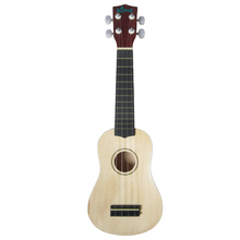 Load image into Gallery viewer, Kona 21&quot;Soprano Ukulele Normal Tension Guitar+Binding
