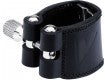 Vandoren LC21P Bb Clarinet Leather Ligature with Plastic Cap