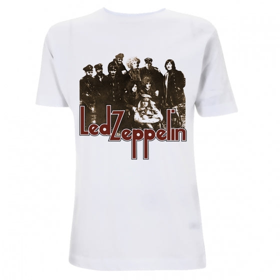 Led Zeppelin T-Shirt Xl - Lz Ii Photo White