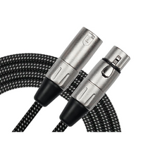 Load image into Gallery viewer, Kirlin Mic Lead XLR (M) To XLR ( F) Woven 20Ft
