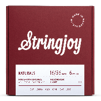 Stringjoy Naturals | Resonator Gauge (16-56) Phosphor Bronze Acoustic Guitar Strings