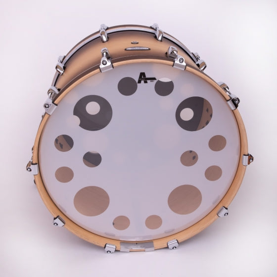 Attack Drumheads Orbit White Bass Drum 22