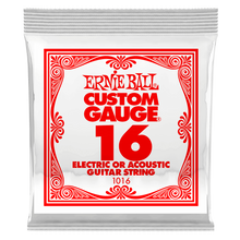 Load image into Gallery viewer, Ernie Ball .016 Plain Ballend
