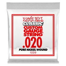 Load image into Gallery viewer, Ernie Ball .020 Pure Nickel Round Wound
