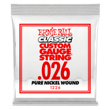 Load image into Gallery viewer, Ernie Ball .026 Pure Nickel Round Wound
