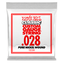 Load image into Gallery viewer, Ernie Ball .028 Pure Nickel Round Wound
