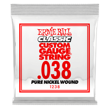 Load image into Gallery viewer, Ernie Ball .038 Pure Nickel Round Wound

