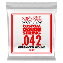 Load image into Gallery viewer, Ernie Ball .042 Pure Nickel Round Wound
