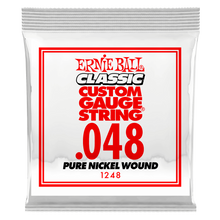 Load image into Gallery viewer, Ernie Ball .048 Pure Nickel Round Wound
