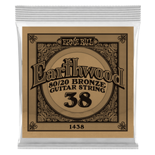 Load image into Gallery viewer, Ernie Ball Ew 1438 80/20 Bronze Wnd.038
