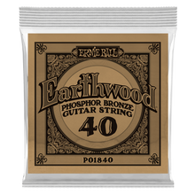 Load image into Gallery viewer, Ernie Ball Ew .040 Phosphor Bronze Acoustic Single
