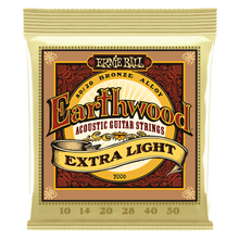Load image into Gallery viewer, Ernie Ball Ew 2006 80/20 Bronze Extra Light Set 10-50
