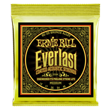Load image into Gallery viewer, Ernie Ball 80/20 Bronze Everlast Coated Medium Set 13-56
