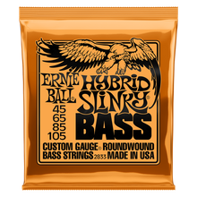 Load image into Gallery viewer, Ernie Ball Hybrid Slinky Bass Set 45-105

