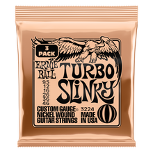 Load image into Gallery viewer, Ernie Ball Turbo Slinky 9.5-46 (3 Set Pack)
