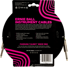 Load image into Gallery viewer, Ernie Ball 15Ft Pvc Straight-Straight Black
