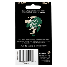 Load image into Gallery viewer, Ernie Ball Heavy Camouflage Pick x 12
