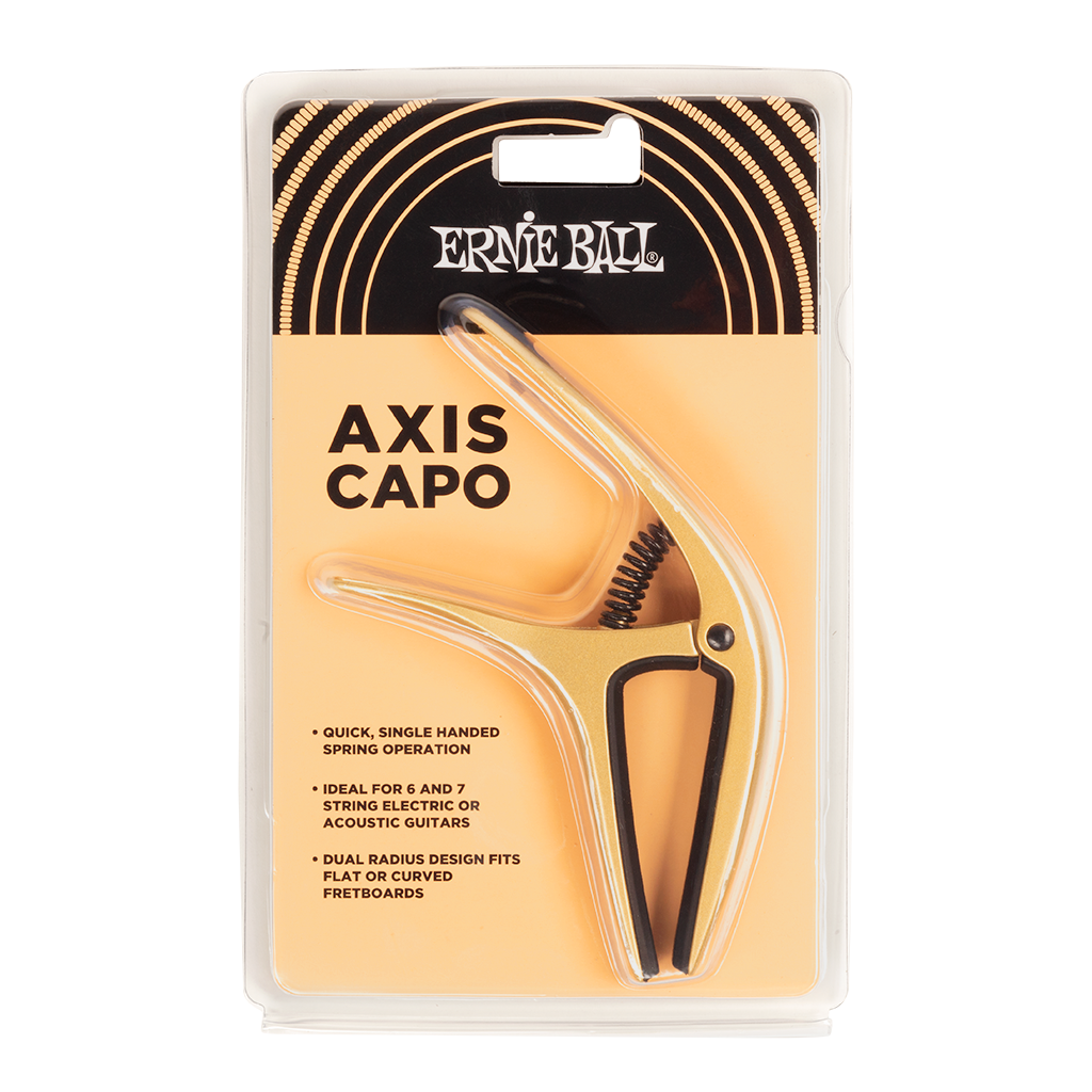 Ernie Ball Axis Capo Gold Satin