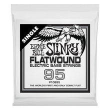 Load image into Gallery viewer, Ernie Ball .095 Cobalt Flatwound Electric Bass Single

