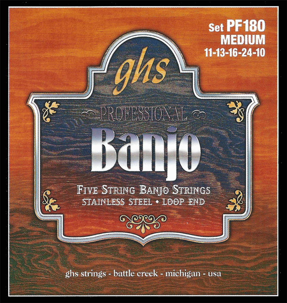 Ghs 5-String Banjo S/L Steel 11
