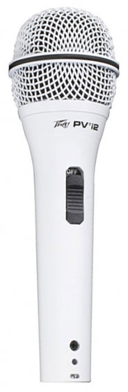 Peavey Pvi2 Microphone Xlr - White Finish