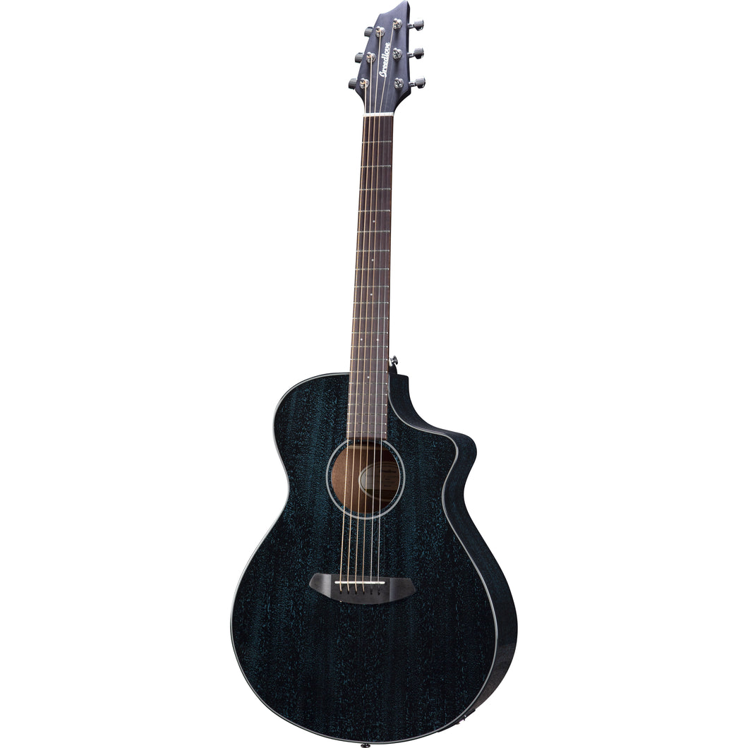 Breedlove ECO Rainforest S Concert Midnight Blue - African Mahogany