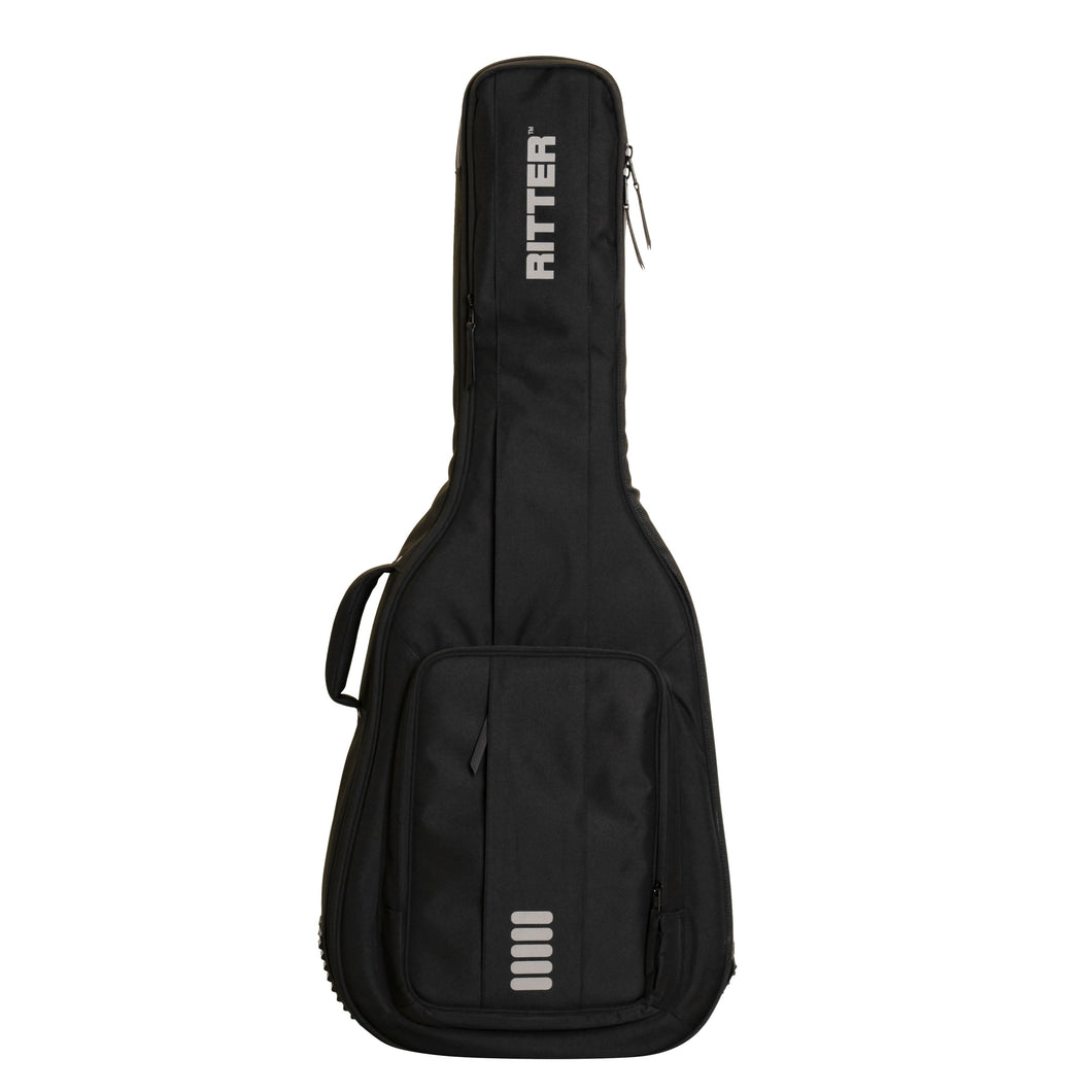 SALE ITEM Ritter Arosa Dreadnought Acoustic Guitar Bag - Sea Ground Black (RGA5-D)