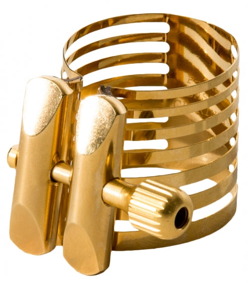 Rovner Ligature Platinum Gold - Tenor / Baritone Slim / Alto Large
