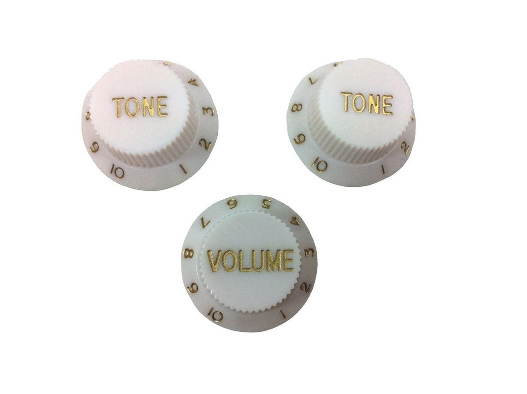 Stratocaster control knobs (metric size)